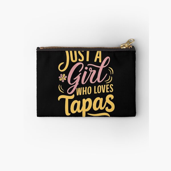 Item preview, Just a girl who loves tapas t-shirt, Tapas women's T-Shirt, Distressed Spanish Food Shirt, Tapas Gift designed and sold by SlocifieShop.