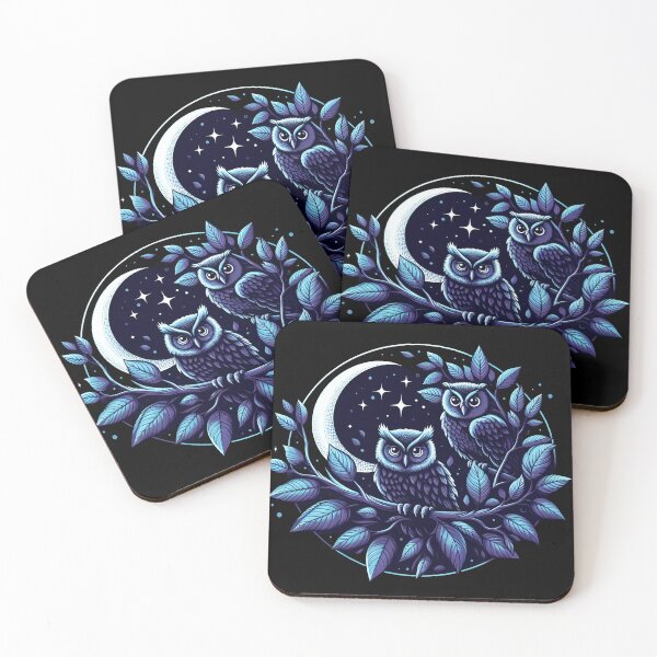 Item preview, Owls in the Moonlight designed and sold by svarupa.