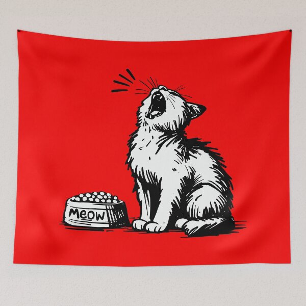 Item preview, Cat Drama designed and sold by KilkennyCat Art.