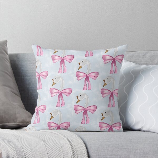 Item preview, Coquette core swan with pink bow designed and sold by Etkennedy.