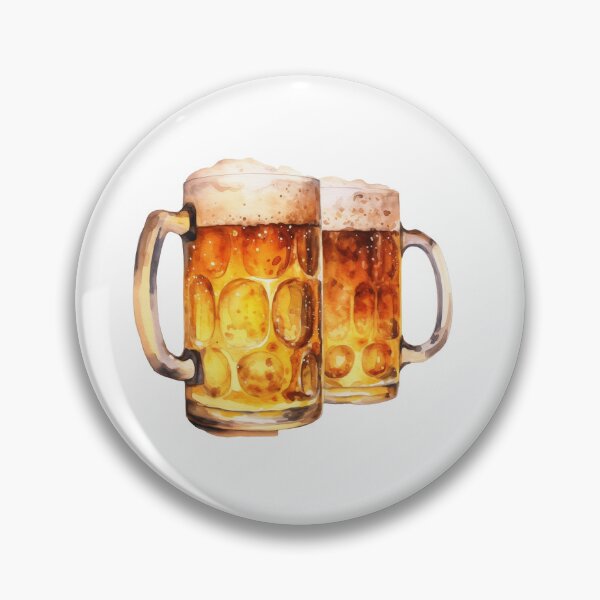Item preview, Pair Of Foamy Beer Steins designed and sold by New-School-Wave.