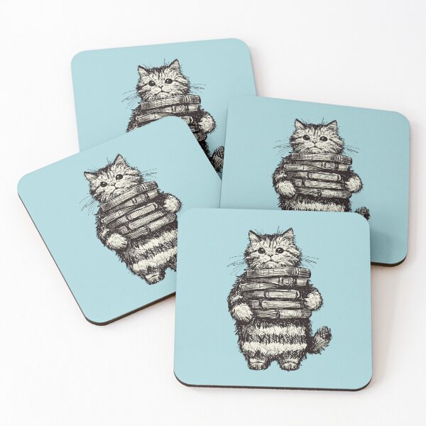 Item preview, He Loved His Books designed and sold by KilkennyCat Art.