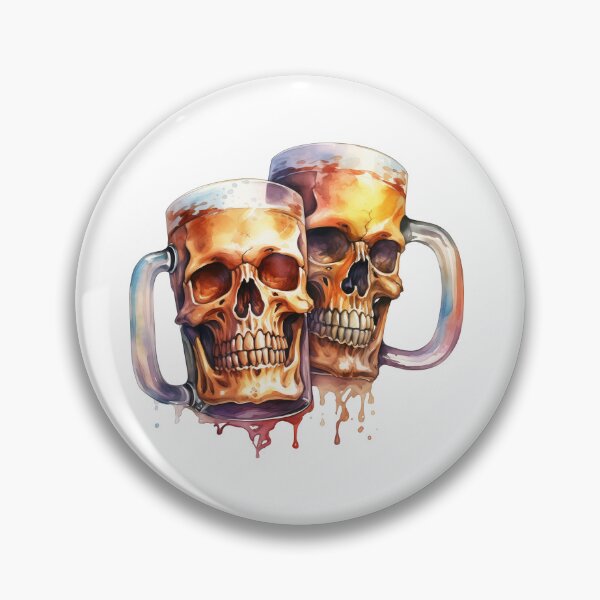 Item preview, Skull Beer Mugs designed and sold by New-School-Wave.