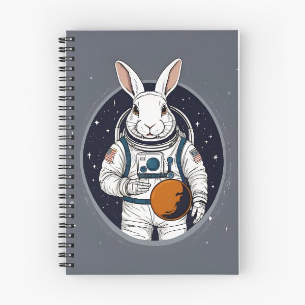 Item preview, Rabbit Astronaut in the sapce designed and sold by LifePraJamWan.