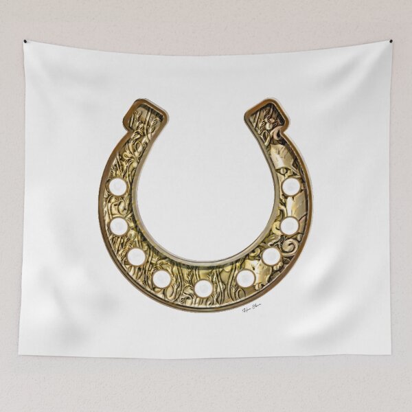 Item preview, Vintage Golden Horseshoe designed and sold by Hen-C-Art.