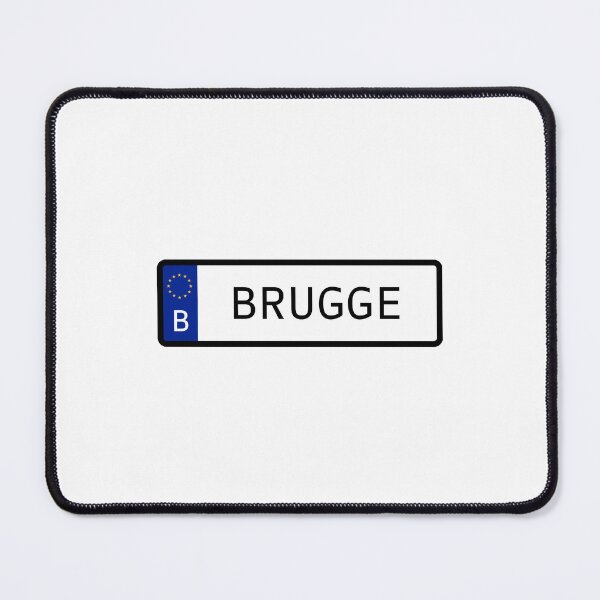 Item preview, Brugge Belgium EU Number Plate designed and sold by PatchMerch.