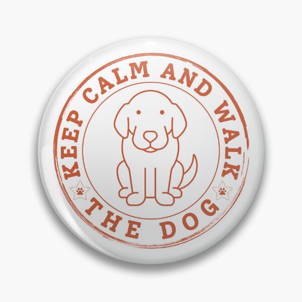 Item preview, Keep calm and walk the dog. designed and sold by Haute-Modiste.