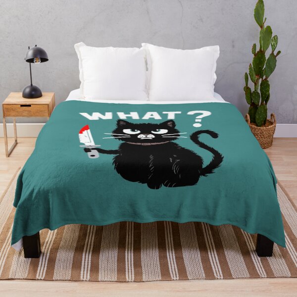 Item preview, Funny Black Cat Murderous With Knife Halloween designed and sold by w1ckerman.