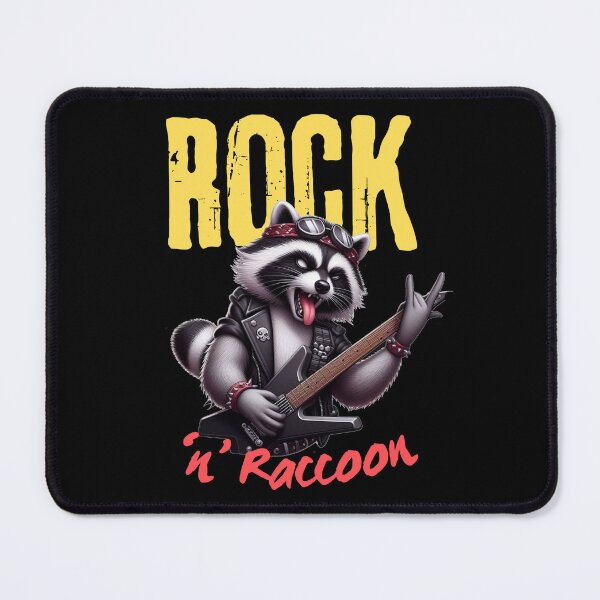 Item preview, Rock And Roll Racoon designed and sold by Sticker-Crafts.