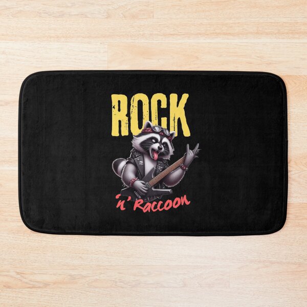 Item preview, Rock And Roll Racoon designed and sold by Sticker-Crafts.