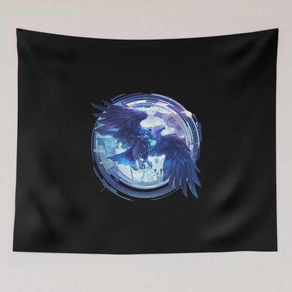 Item preview, Cyber eagle // eagle // Cool Animal // Cyber Animal // Future Animal Art // Animal Warrior // Animal Cute Art // Gaming Aesthetic stickers designed and sold by SMARTKIT  DESIGNAGENCY.