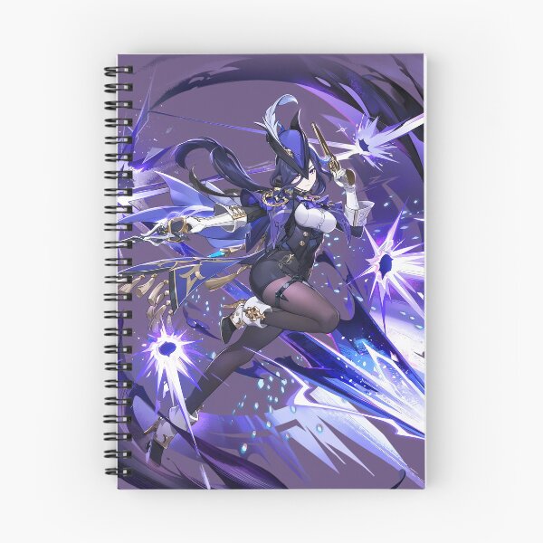 Item preview, Clorinde Genshin Splash Art designed and sold by kazatodoesart.