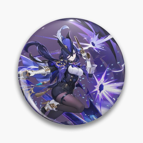 Item preview, Clorinde Genshin Splash Art designed and sold by kazatodoesart.