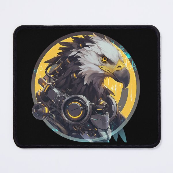 Item preview, Cyber eagle // eagle // Cool Animal // Cyber Animal // Future Animal Art // Animal Warrior // Animal Cute Art // Gaming Aesthetic stickers designed and sold by SMARTKIT DESIGNAGENCY.