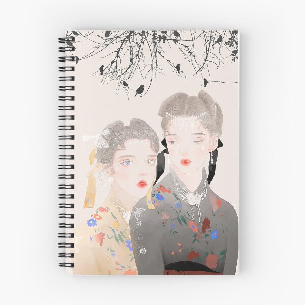 Item preview, PANRAN designer brand creative peripheral art painting "Twin Sisters 2" designed and sold by PANRAN.