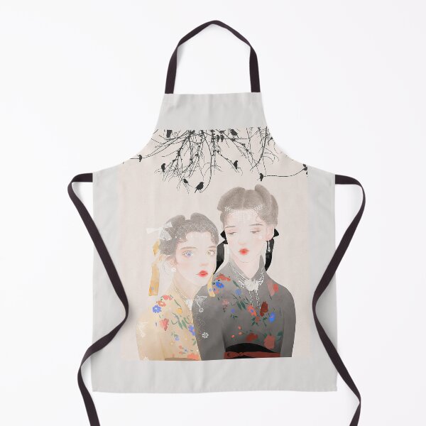 Item preview, PANRAN designer brand creative peripheral art painting "Twin Sisters 2" designed and sold by PANRAN.