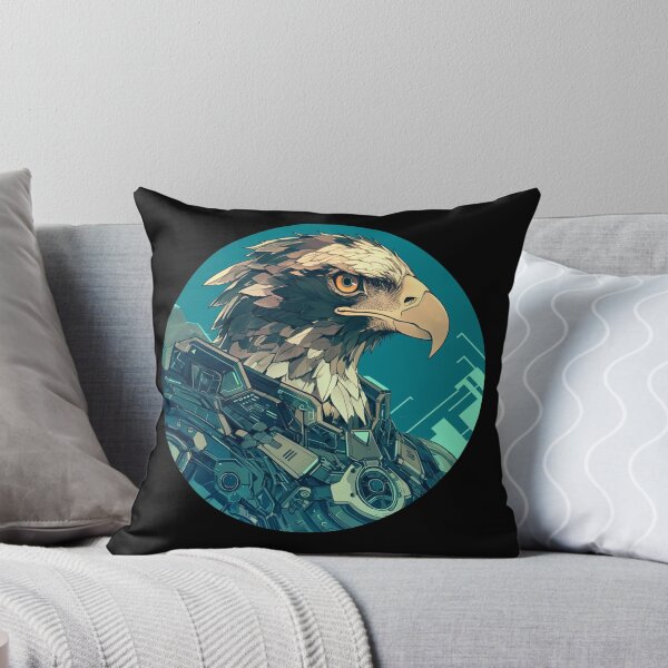 Item preview, Cyber eagle // eagle // Cool Animal // Cyber Animal // Future Animal Art // Animal Warrior // Animal Cute Art // Gaming Aesthetic stickers designed and sold by SMARTKIT  DESIGNAGENCY.