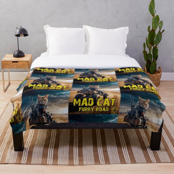 Item preview, Mad Cat: Furry Road movie poster designed and sold by Marginalia Workshop.