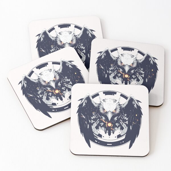 Item preview, Cyber eagle // eagle // Cool Animal // Cyber Animal // Future Animal Art // Animal Warrior // Animal Cute Art // Gaming Aesthetic stickers designed and sold by SMARTKIT  DESIGNAGENCY.