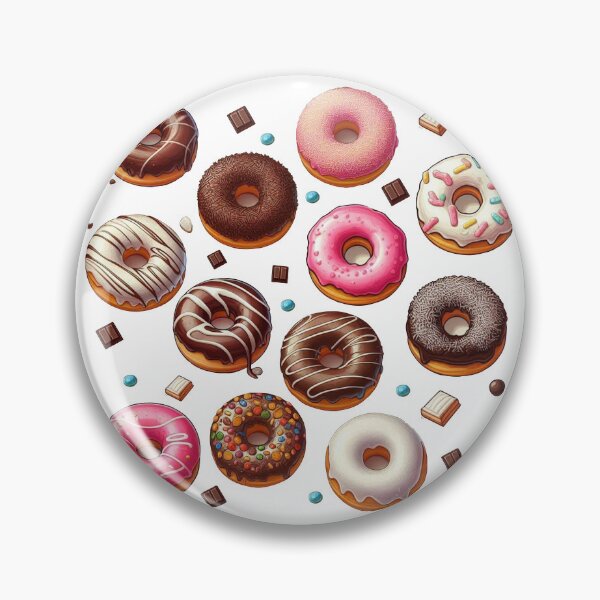 Item preview, Colorful Donuts 1 designed and sold by Greyat.