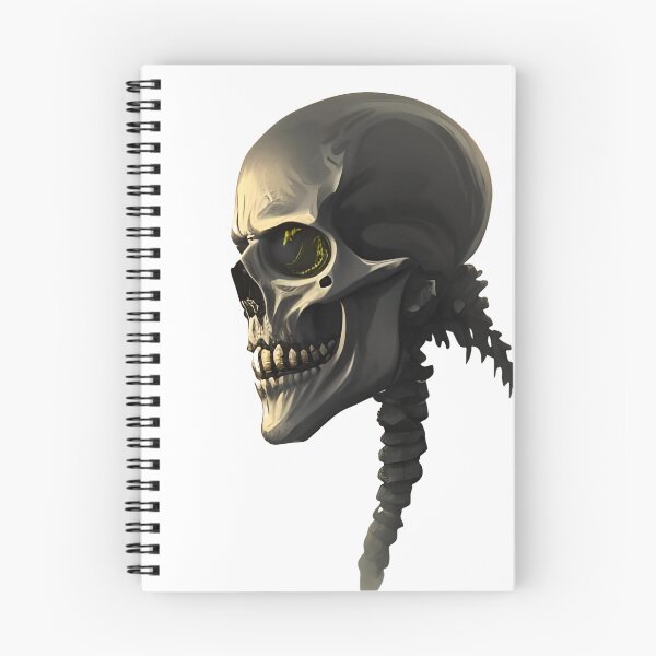 Item preview, Futuristic Mechanical Skull with Glowing Eye designed and sold by SoulGame.