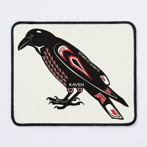 Item preview, RAVEN - Native American Totem, Zodiac Spirit Animal Sign  designed and sold by CattDesigns.