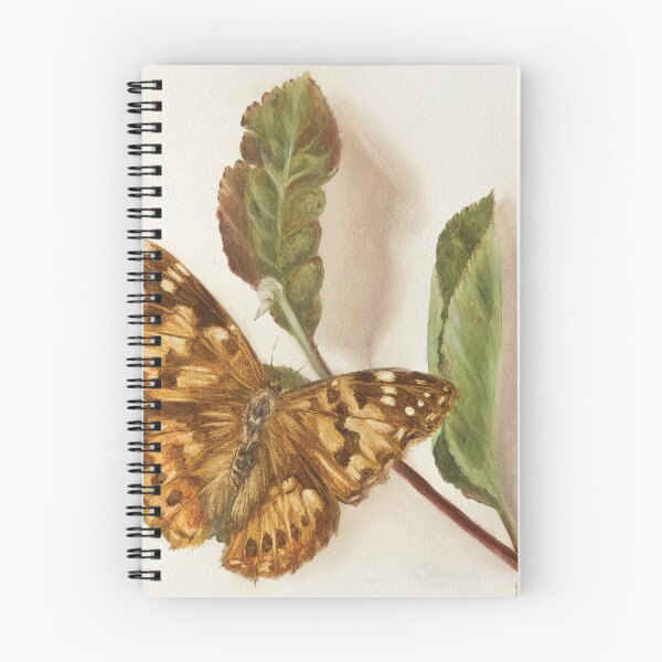 Item preview, Painted Lady butterfly on rowan branch designed and sold by LigneaLuna.
