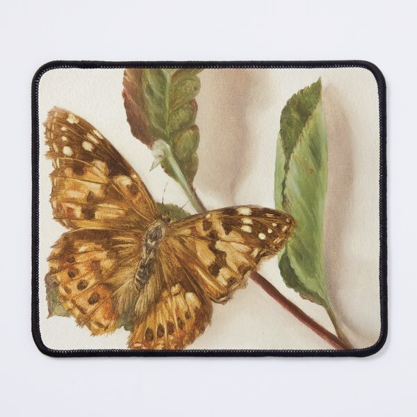 Item preview, Painted Lady butterfly on rowan branch designed and sold by LigneaLuna.