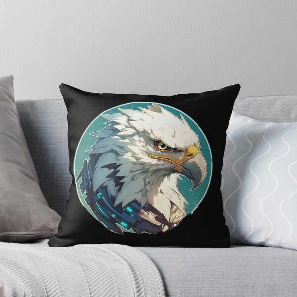 Item preview, Cyber eagle // eagle // Cool Animal // Cyber Animal // Future Animal Art // Animal Warrior // Animal Cute Art // Gaming Aesthetic stickers designed and sold by SMARTKIT  DESIGNAGENCY.