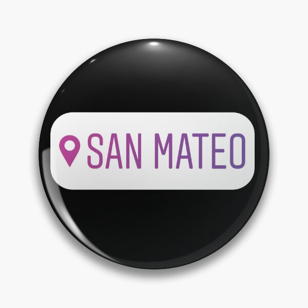 Item preview, San Mateo Geotag  designed and sold by orlumbuspirate.