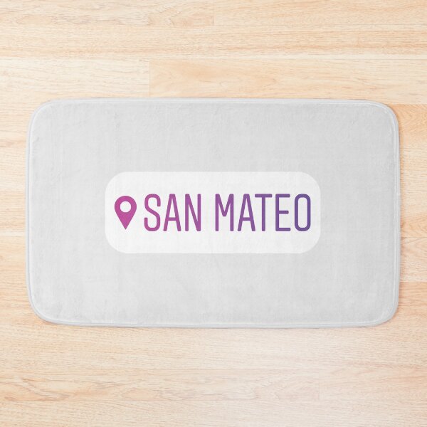 Item preview, San Mateo Geotag  designed and sold by orlumbuspirate.