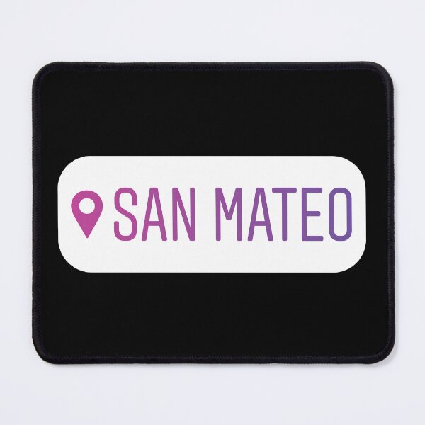Item preview, San Mateo Geotag  designed and sold by orlumbuspirate.