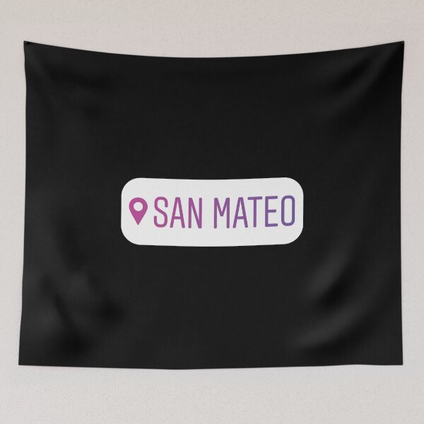 Item preview, San Mateo Geotag  designed and sold by orlumbuspirate.