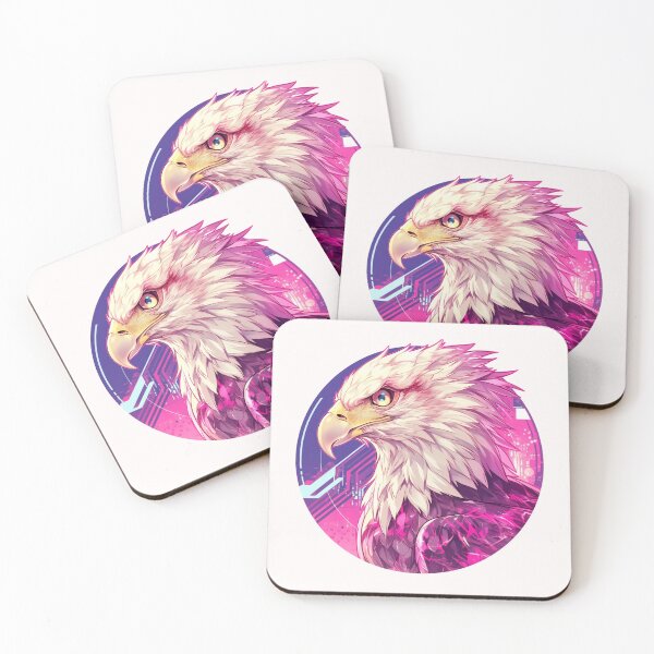 Item preview, Cyber eagle // eagle // Cool Animal // Cyber Animal // Future Animal Art // Animal Warrior // Animal Cute Art // Gaming Aesthetic stickers designed and sold by SMARTKIT  DESIGNAGENCY.