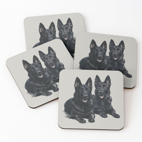 Item preview, Black German Shepherd designed and sold by MagelliShop.