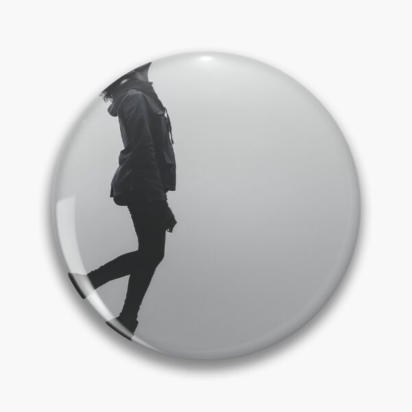 Item preview, Levitating Figure in Foggy Landscape Against Misty Sky – Minimalist Photography designed and sold by regnumsaturni.