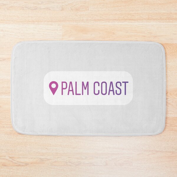 Item preview, Palm Coast Geotag  designed and sold by orlumbuspirate.