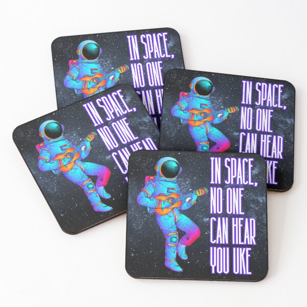 Item preview, In Space, No One Can Hear You Uke designed and sold by NewUkeNewYork.