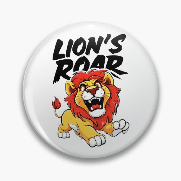 Item preview, Lion's Roar - A Symbol of Power and Authority designed and sold by SplashTastic.