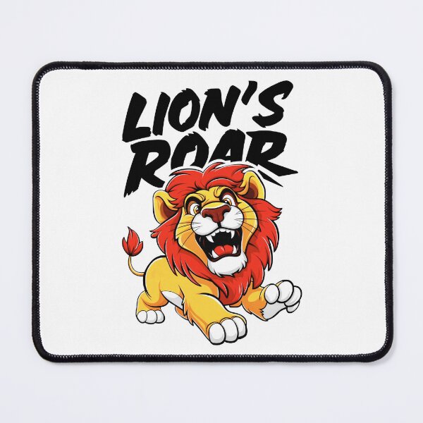 Item preview, Lion's Roar - A Symbol of Power and Authority designed and sold by SplashTastic.