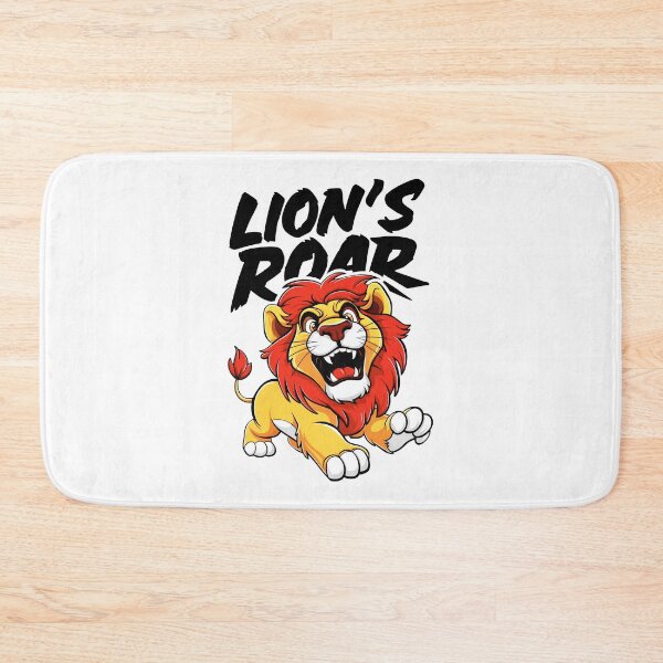 Item preview, Lion's Roar - A Symbol of Power and Authority designed and sold by SplashTastic.