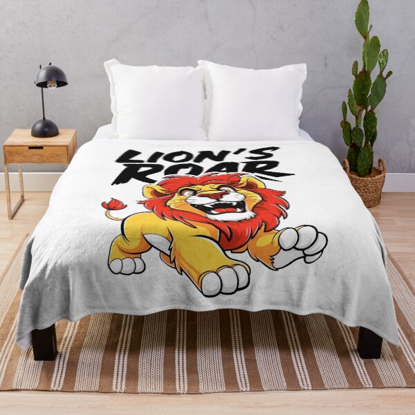 Item preview, Lion's Roar - A Symbol of Power and Authority designed and sold by SplashTastic.