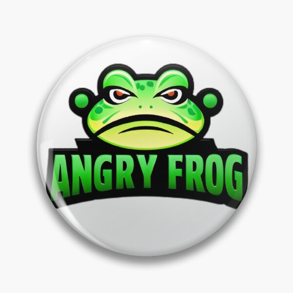 Item preview, Angry Frog: Impactful Design for Your Brand designed and sold by Jr-Mensagens.