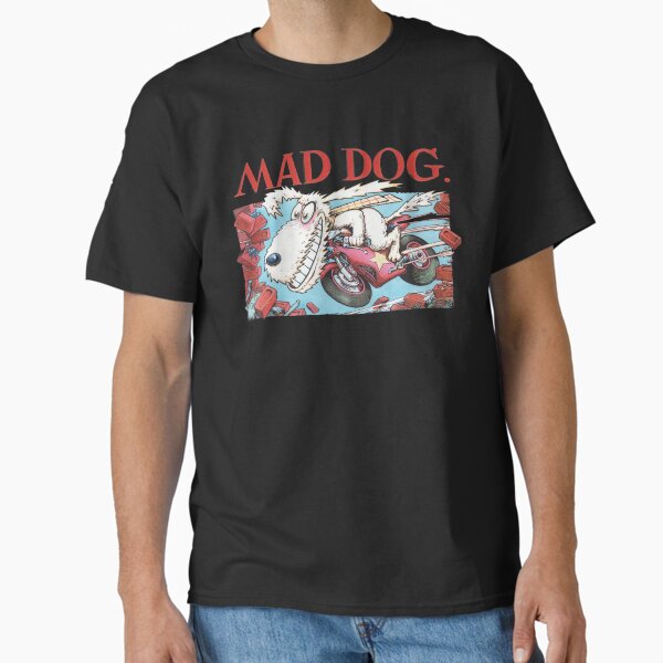 Item preview, Mad Dog from Ogri Classic Comic Biker designed and sold by Chilled Peak.