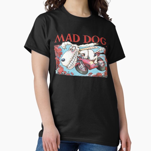Artikel-Vorschau von Mad Dog von Ogri Classic Comic Biker, designt und verkauft von Chilled Peak.