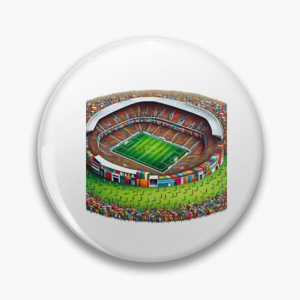 Item preview, Colorful football stadium designed and sold by ModederZukunft.