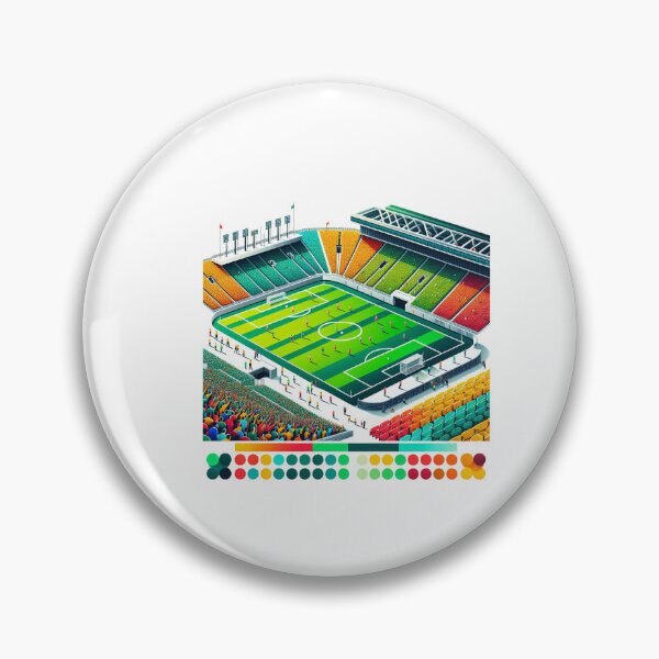 Item preview, Colorful football stadium designed and sold by ModederZukunft.
