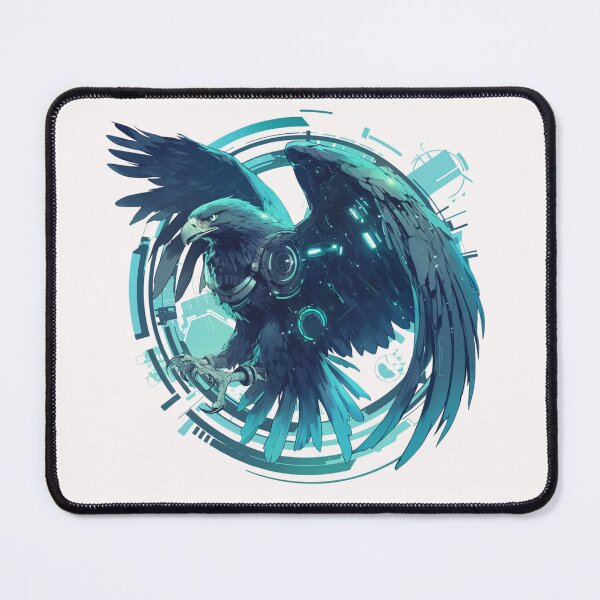 Item preview, Cyber eagle // eagle // Cool Animal // Cyber Animal // Future Animal Art // Animal Warrior // Animal Cute Art // Gaming Aesthetic stickers designed and sold by SMARTKIT  DESIGNAGENCY.
