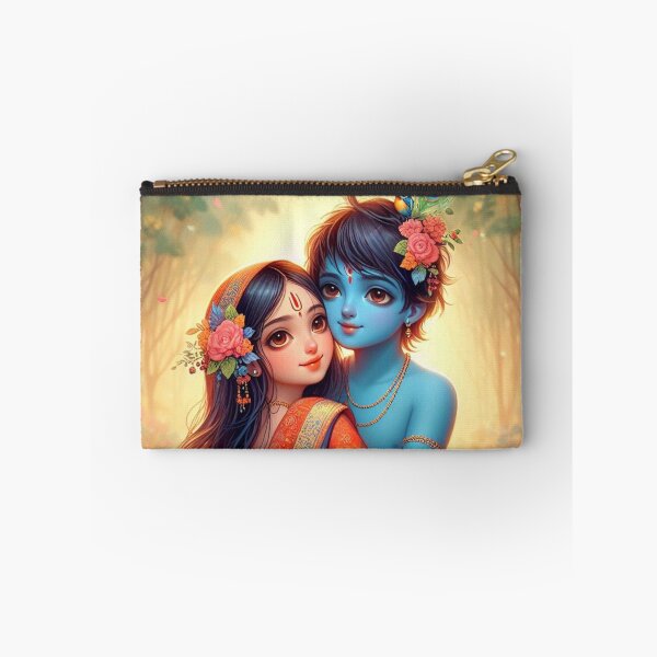 Item preview, Beautiful Radha Krishna Hugging Each Other designed and sold by VrindaArts.