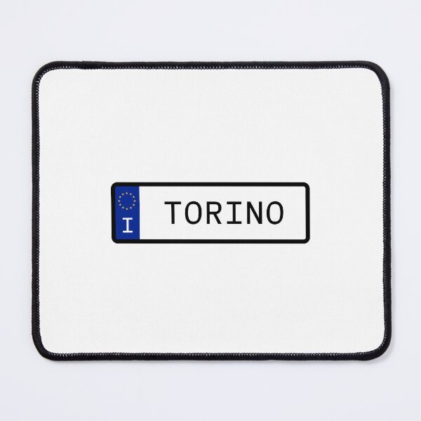 Item preview, Torino Italy EU Number Plate designed and sold by PatchMerch.